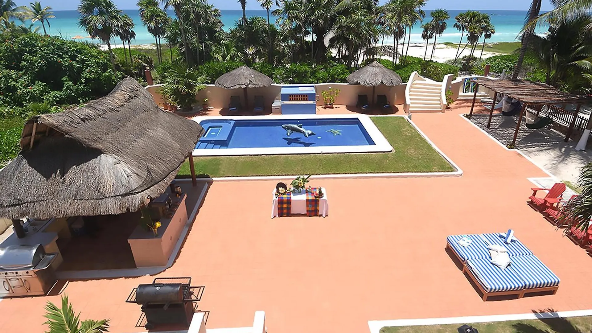 Villa Sol Y Luna Ocean Front With Private Pool Playa del Carmen 0*,  Meksyk